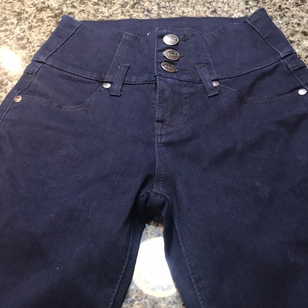 Jean high rise pants